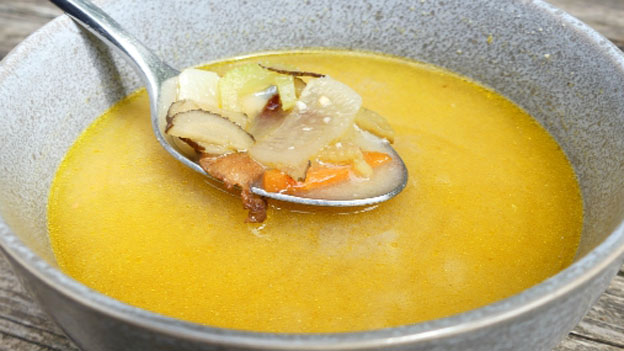 Burdock Root and Miso Soup