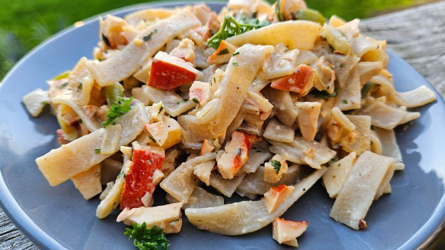 Chicken-of-the-Woods Pasta and Sauce