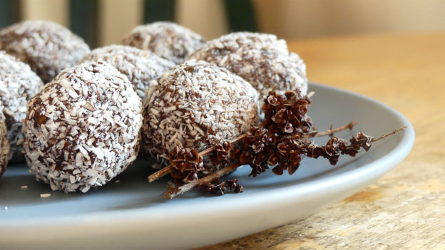 No Bake Chocolate Seed Balls