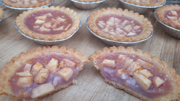 Chokecherry Apple Tarts