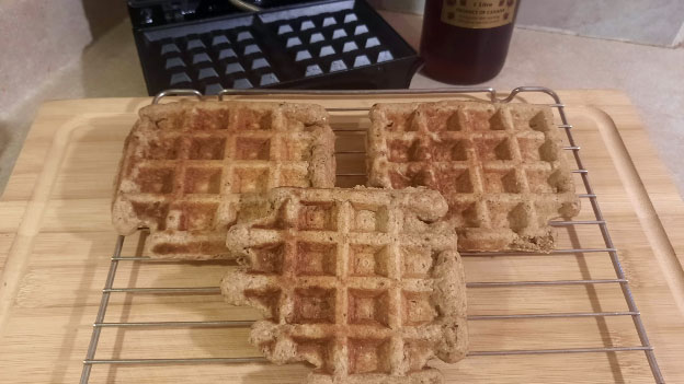 Dock Seed Waffles