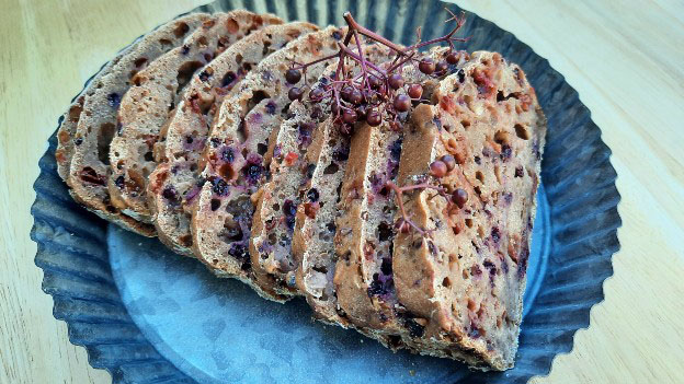 Elderberry and Barberry Tea Loaf