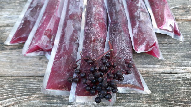 Elderberry Freezies