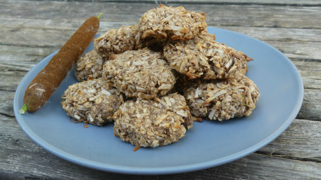 Honey Cattail Cookies