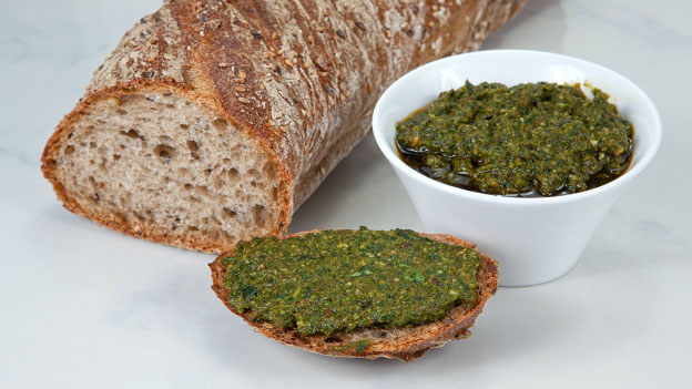 Nettle Mustard Pesto