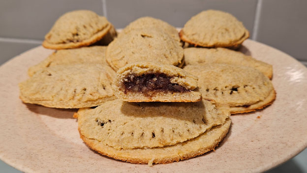 Saskatoon Berry Date Turnovers