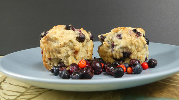 Saskatoon Berry Muffins