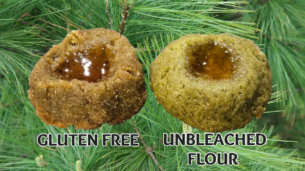 Spruce Tip Jelly Pine Cookies