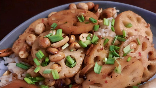 Stir Fried Lotus Root