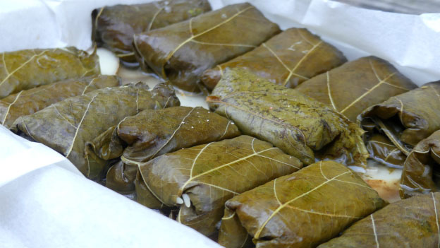 Stuffed Grape Leaves