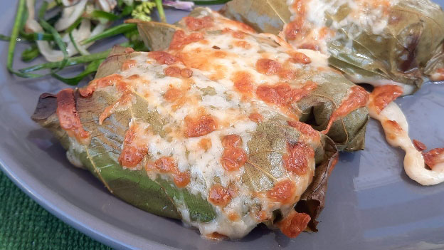 Tuna Linden Leaf Wraps
