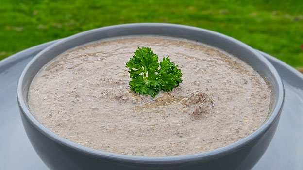 Vegan Field Mushroom Soup