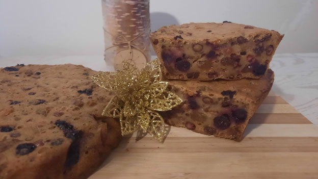 Wild Fruit Christmas Cake