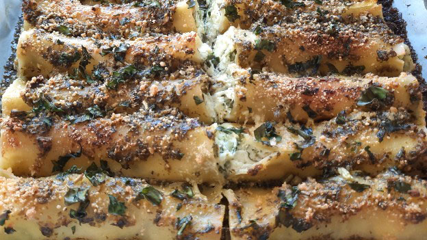 Wild Leek Cannelloni